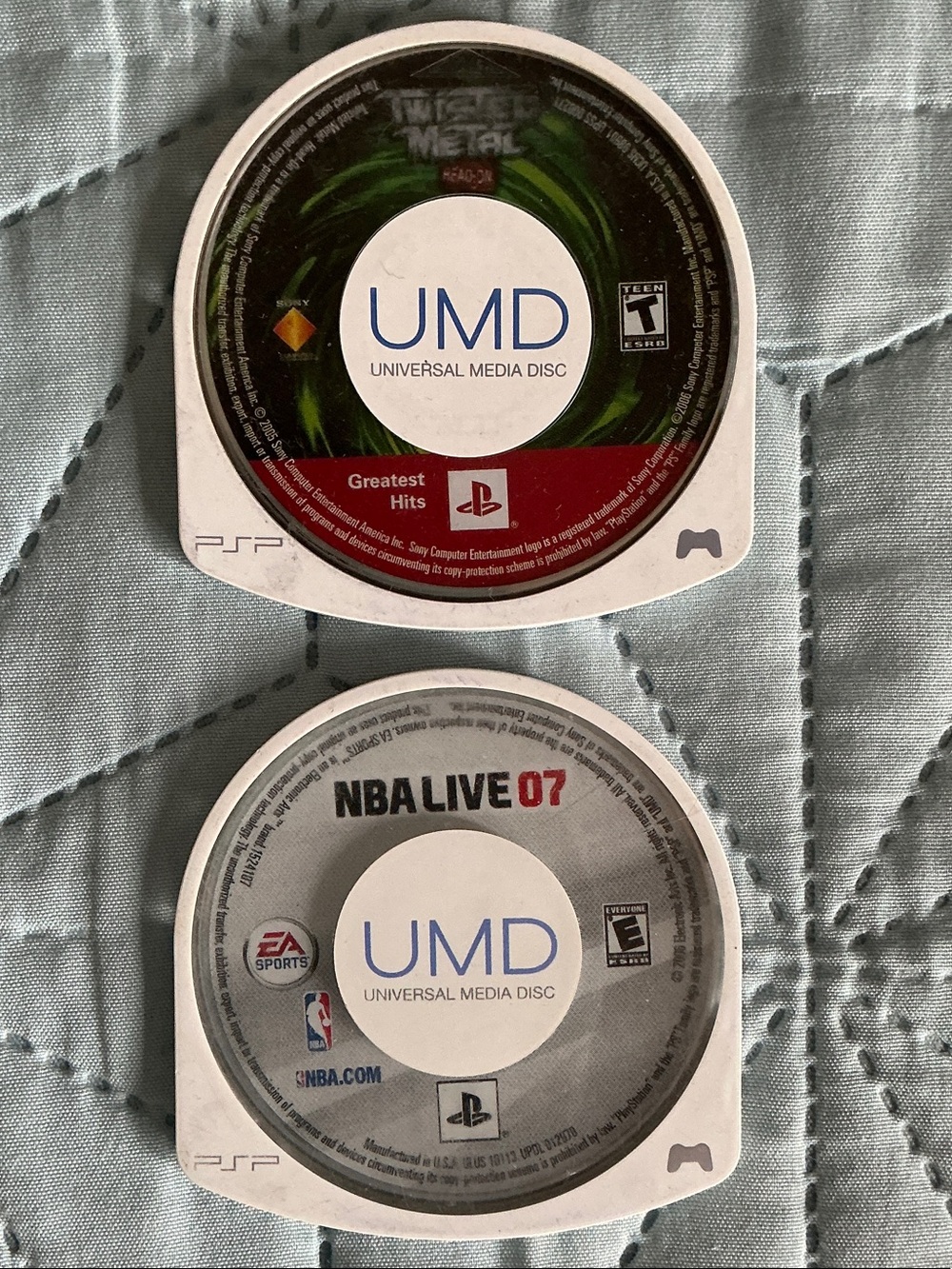 Twisted Metal: Head-On, NBA Live 07 (PSP UMD Game Duo)